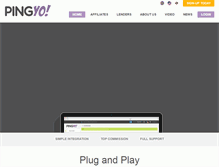 Tablet Screenshot of pingyo.com